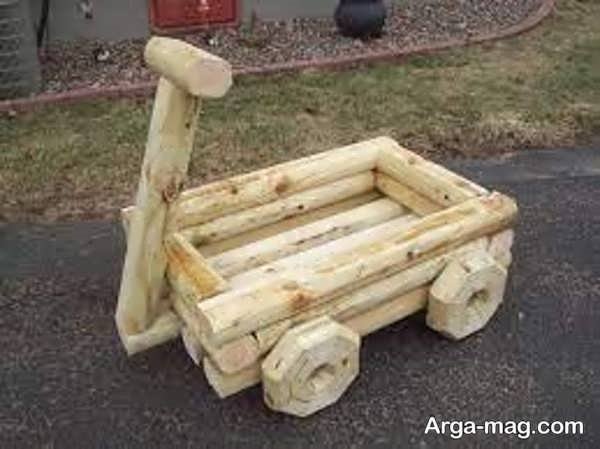 ایده های ساخت گاری چوبی 